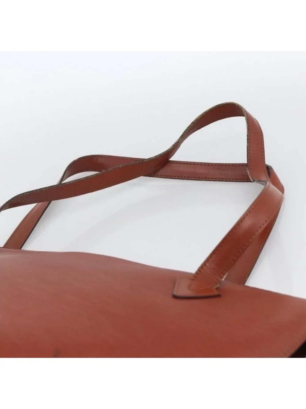 Authentic LOUIS VUITTON Epi Saint Jacques Shopping Bag Brown M52263 LV